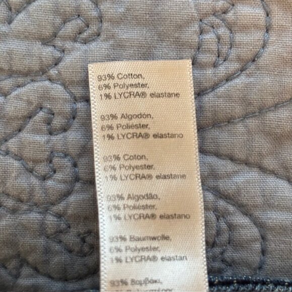 Spanx By Sara Blakely Wmn’s Dark Rinse Blue Denim The Slim-X Skinny Jeans Sz 28 - Picture 8 of 8